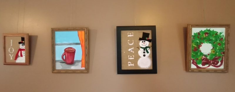 Works by artists with disabilities featured at business